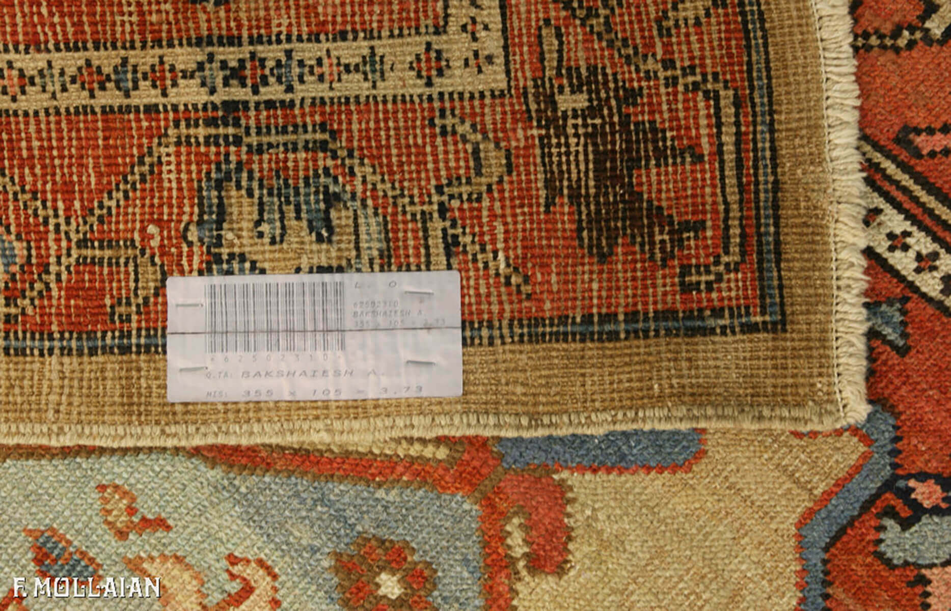 Teppich Spur Persischer Antiker Bakshaish n°:62502310